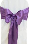 Lilac runners and sashes